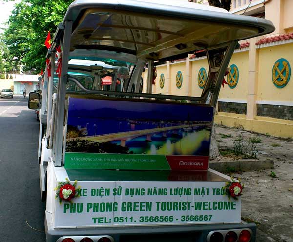 hình ảnh xe điện cho đám cưới