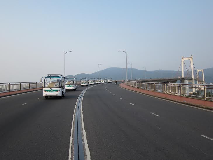 du lich cung xe dien da nang