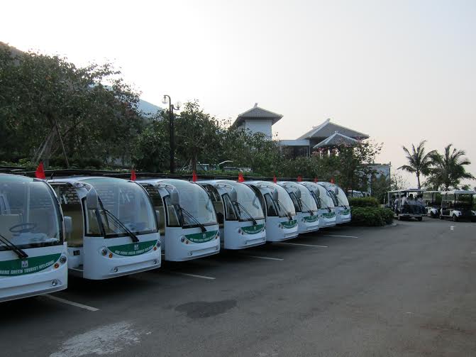 chon xe dien du lich da nang cho khach tham quan