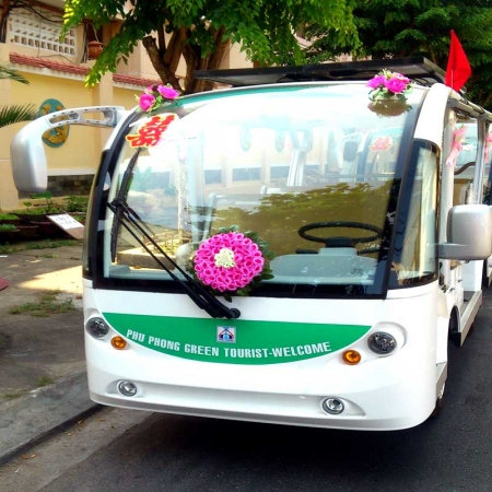 Dịch vụ cưới hỏi theo yêu cầu bằng xe điện Đà Nẵng - Phú Phong